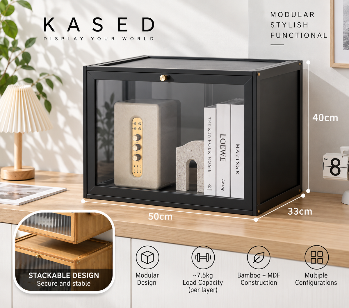 KASED Modular Display Case