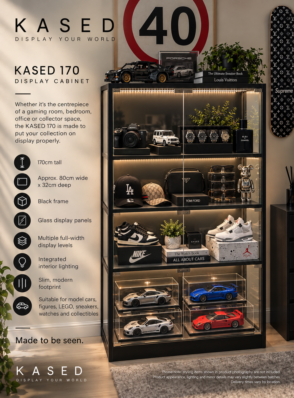 Kased 170 Display Cabinet