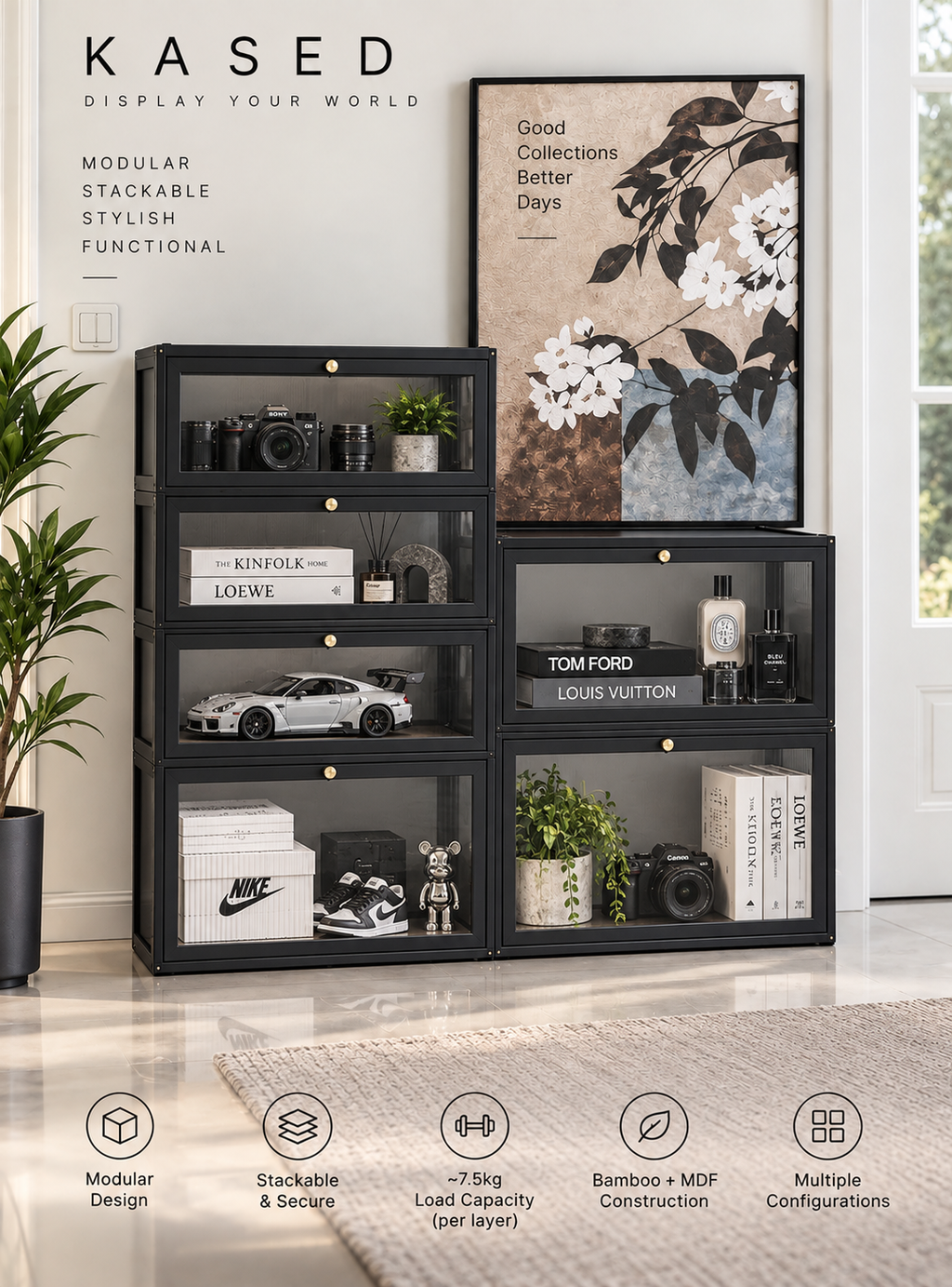 KASED Modular Display Case
